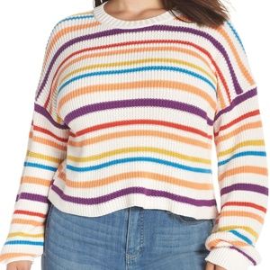 BP Multistripe Cotton Sweater
